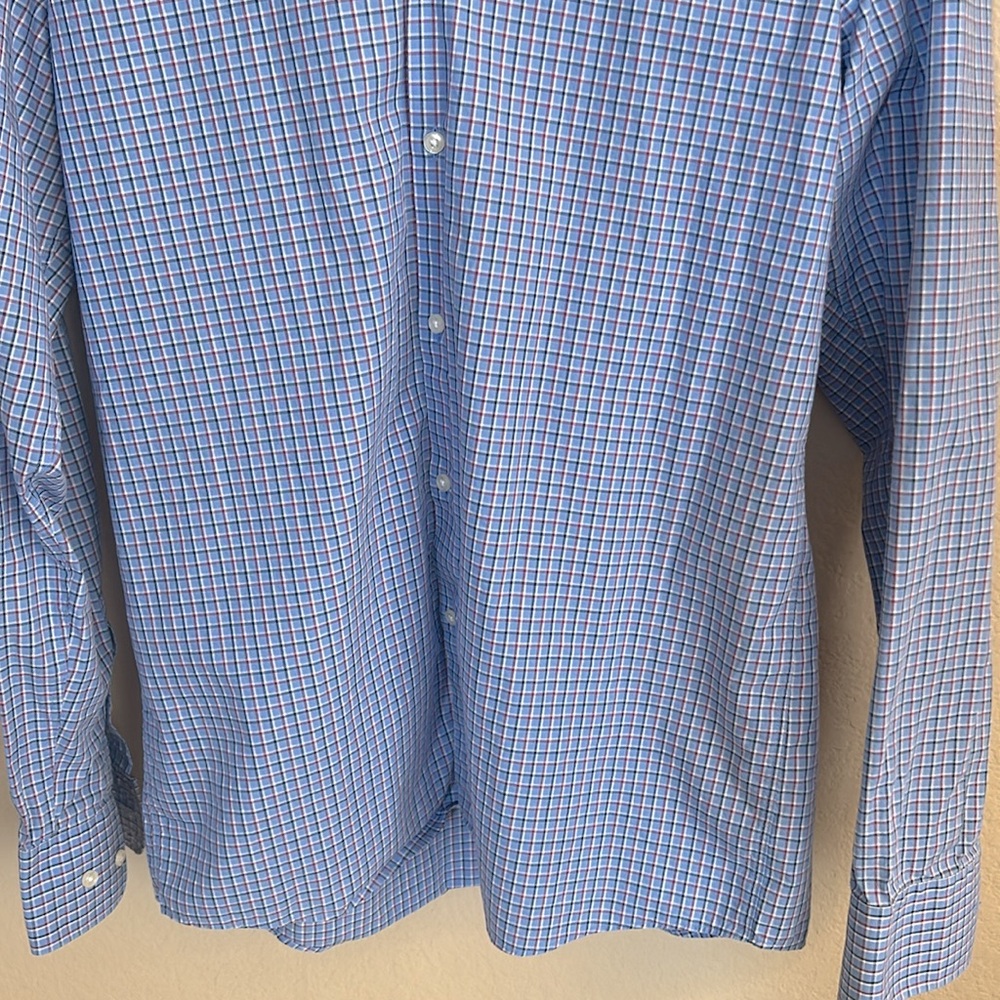 Hugo Boss Sharp Fit Plaid Button Down - Picture 3 of 8